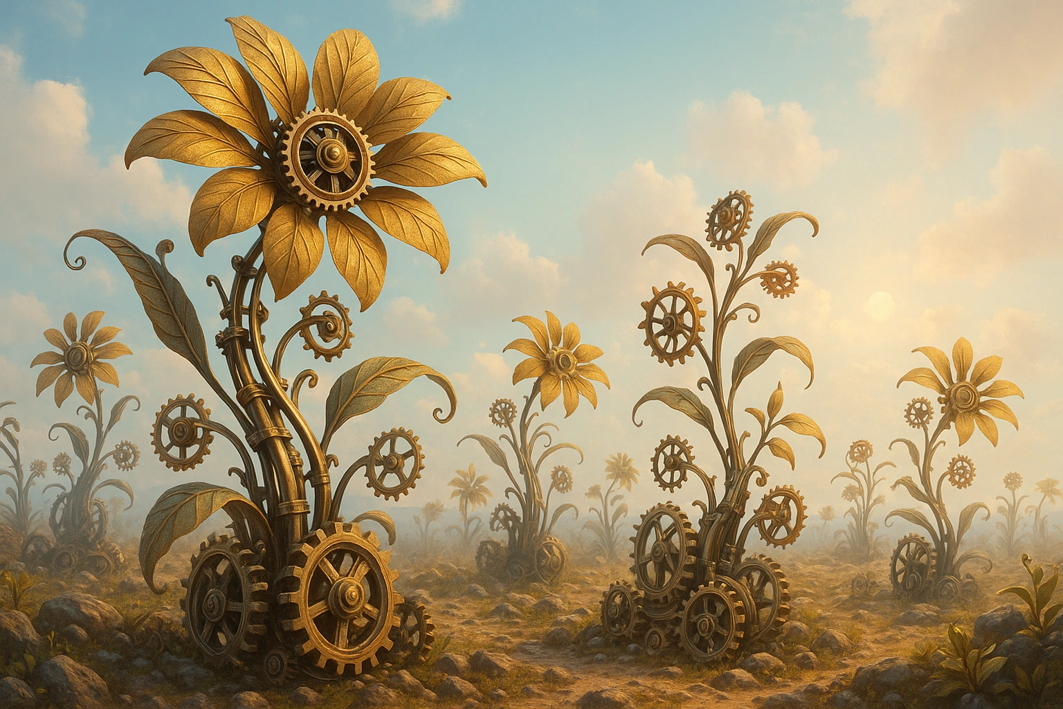 Рослини, що рухаються на шестернях