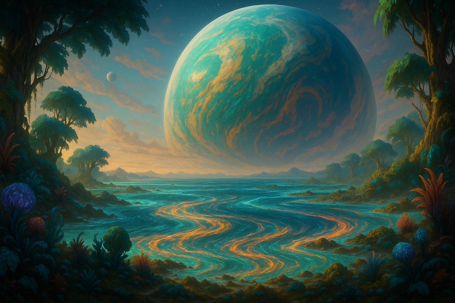 Світ із пульсуючими океанами