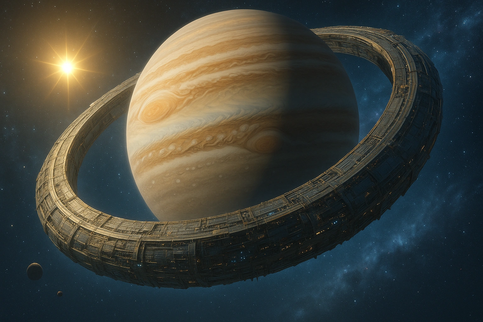 Мегакільця навколо газових гігантів