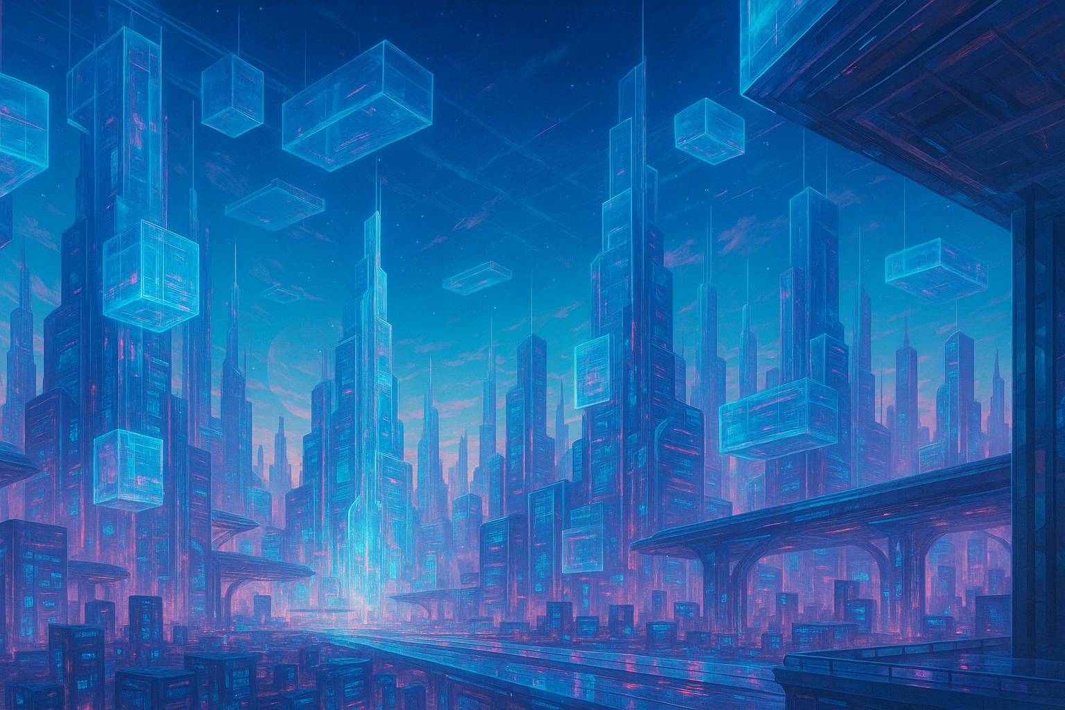 Голографічні мегаполіси