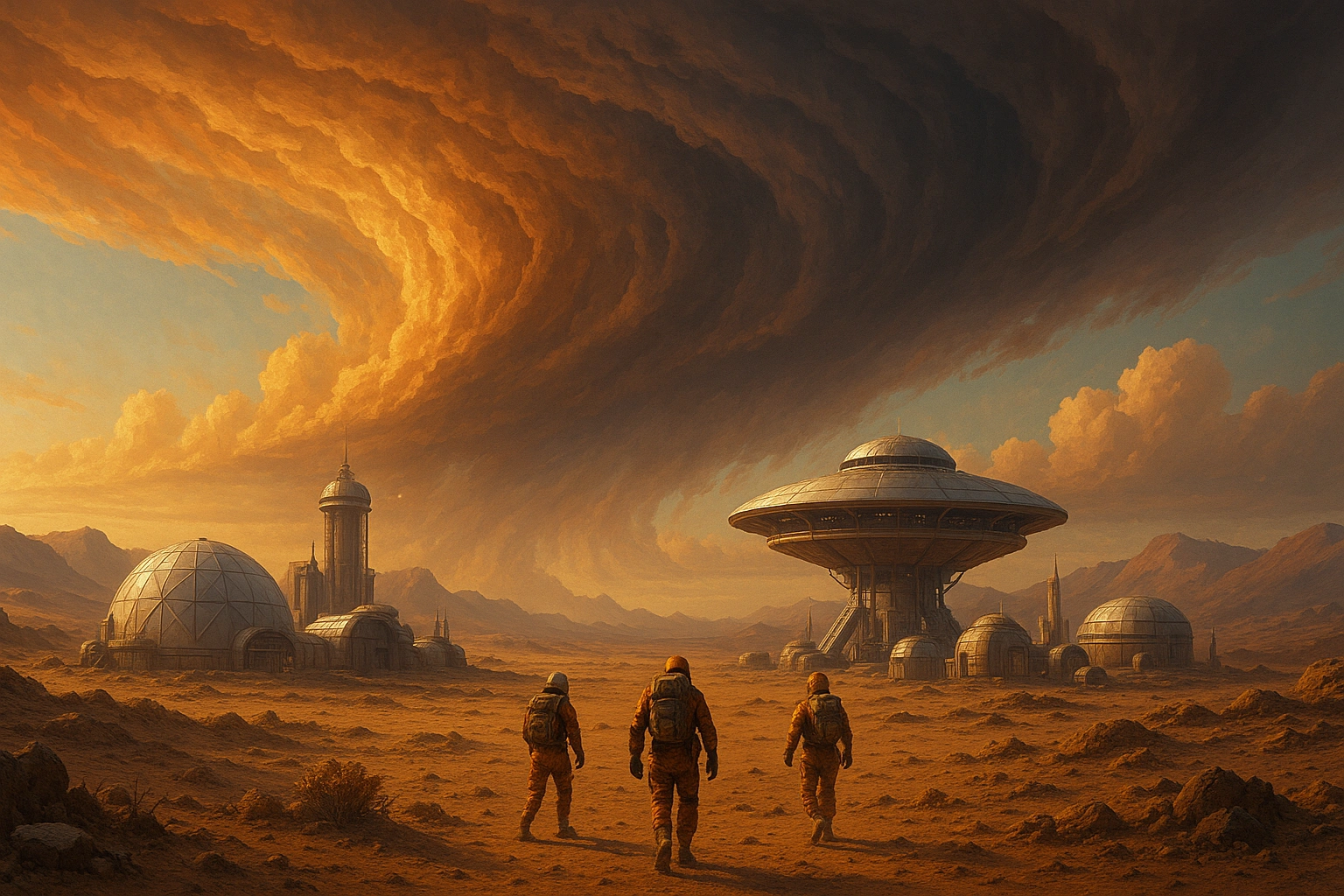 Планета, на якій люди не витримують неба