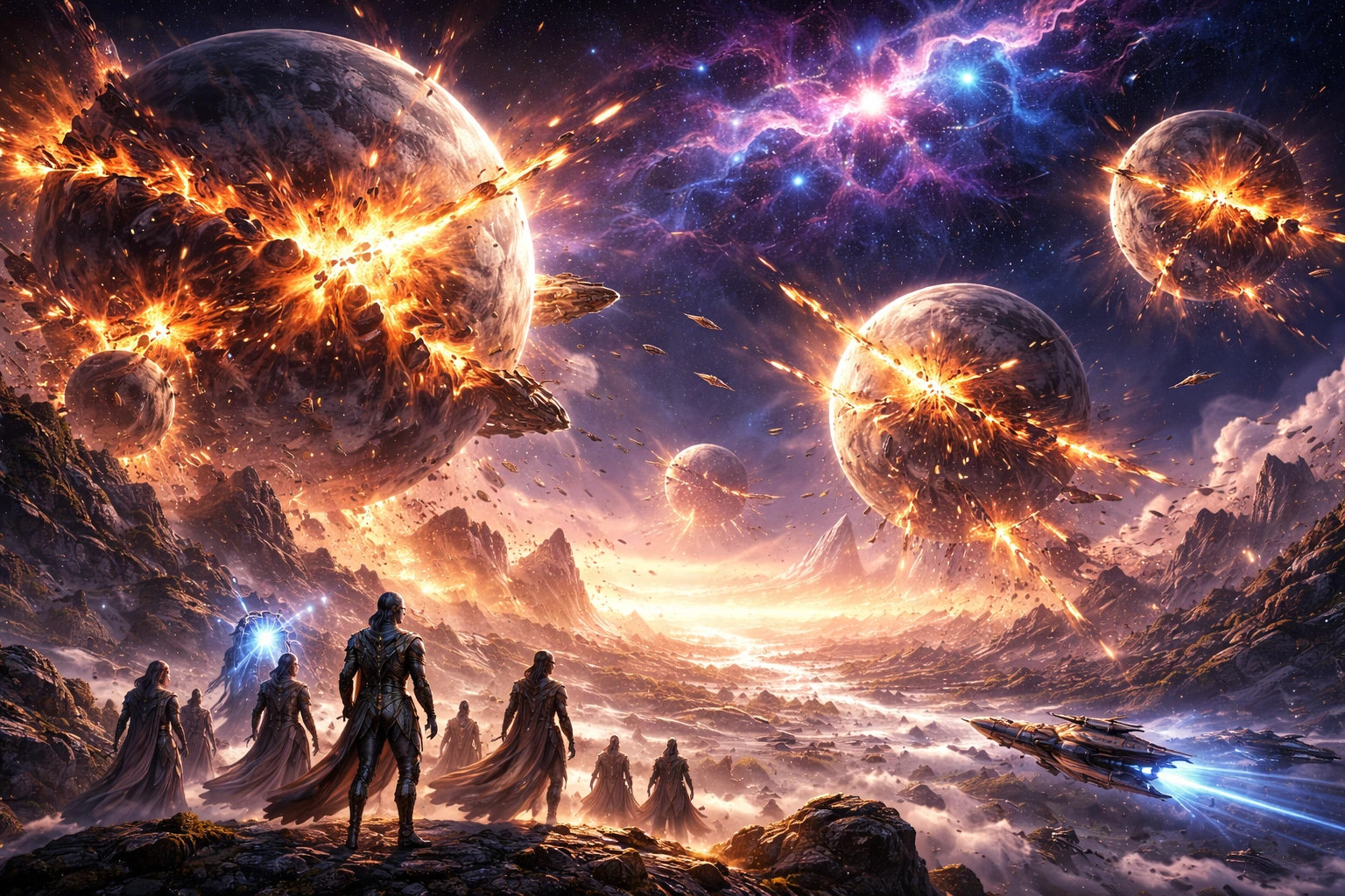 Сага палаючих супутників