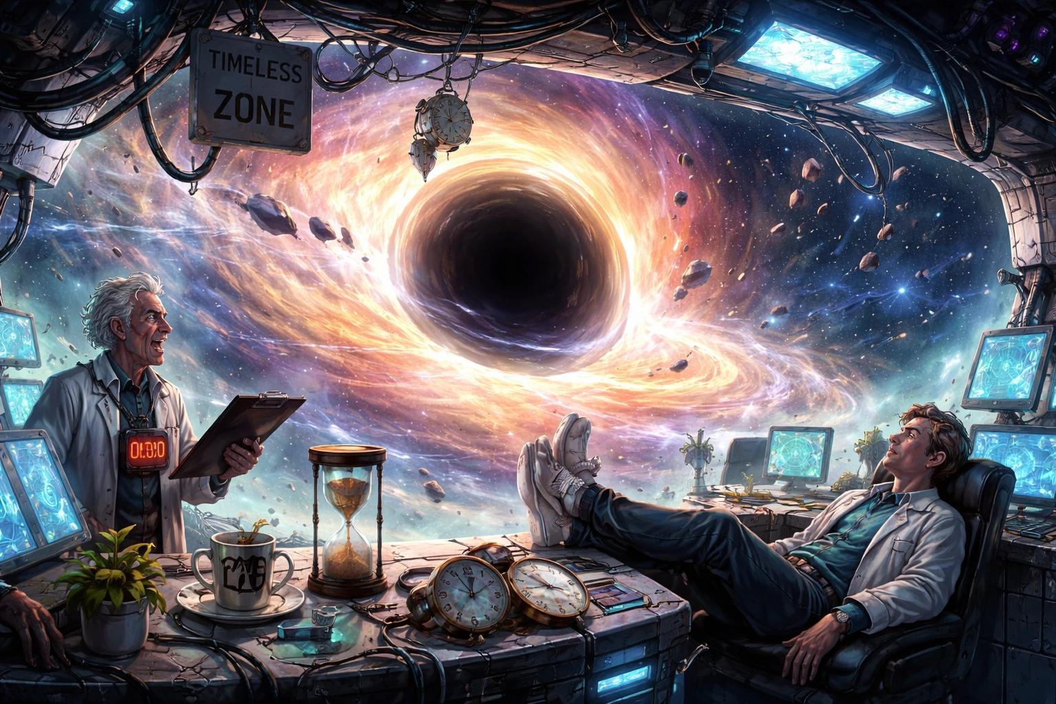 Спостереження у зонах без часу