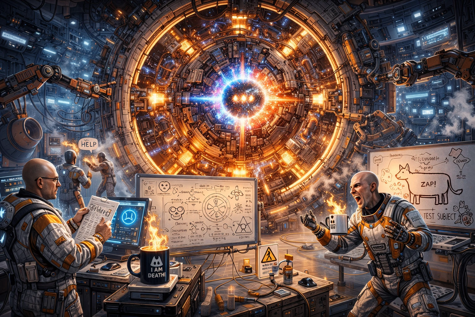 Будова надсвітлового ядра