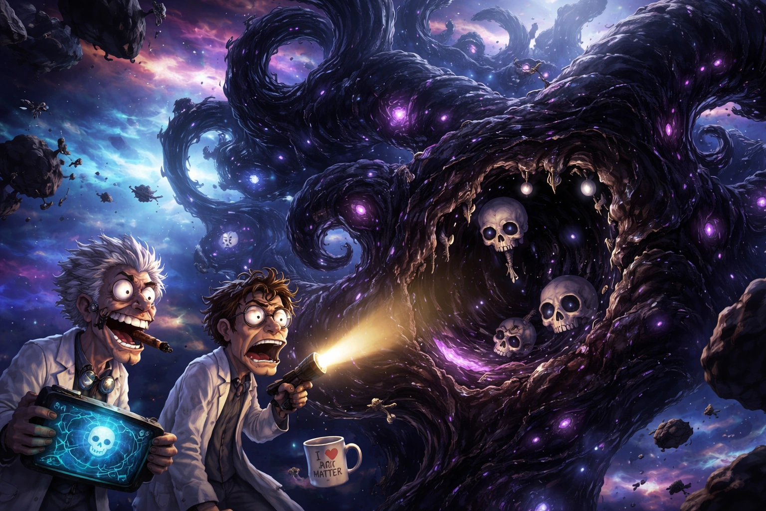 Таємничі масиви темних структур