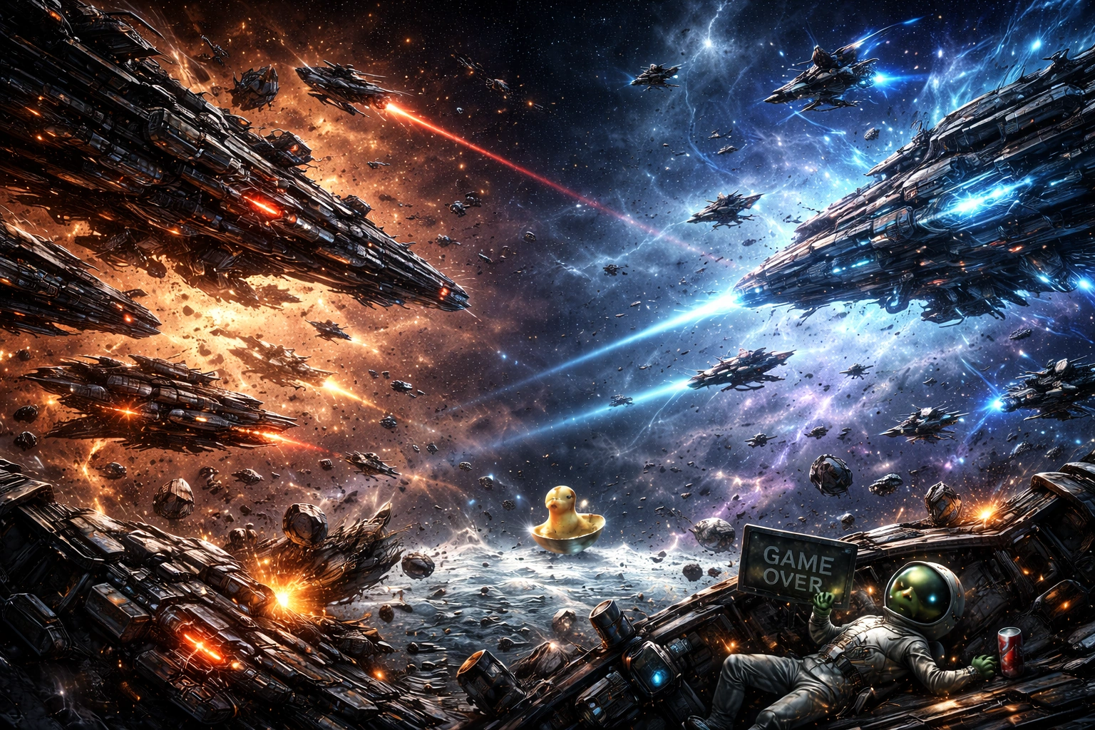 Протистояння темних і плазмових флотів