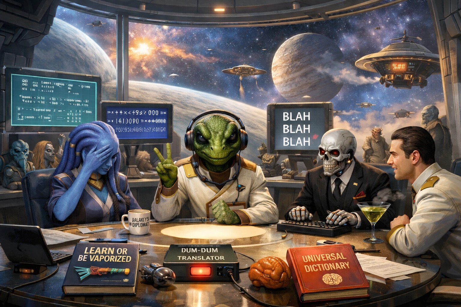 Мовні коди космічної політики