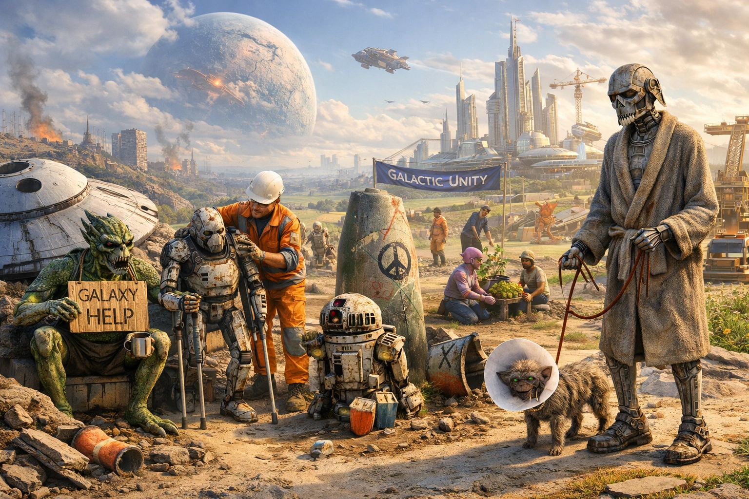 Соціальні злами після галактовійн