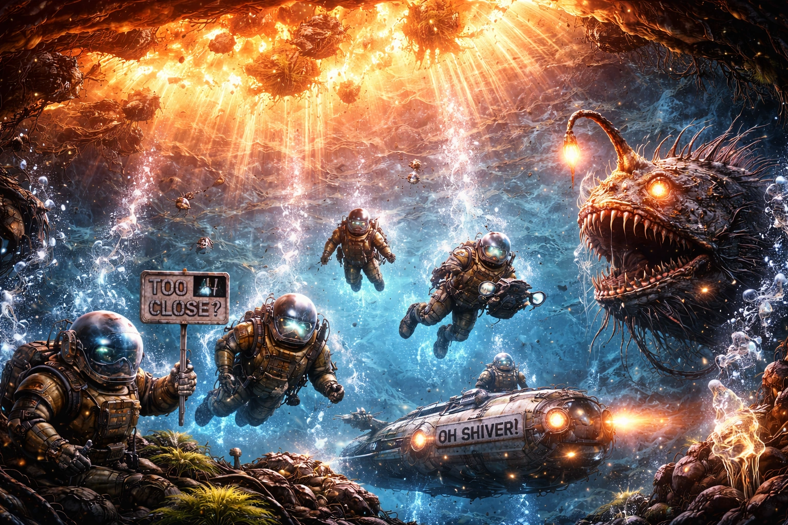 Пірнання під фотосферу