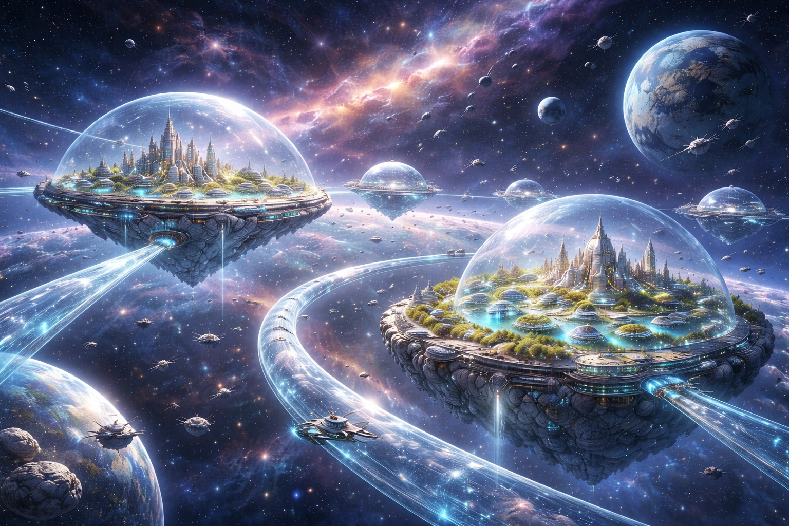 Колонії у вакуумних містах