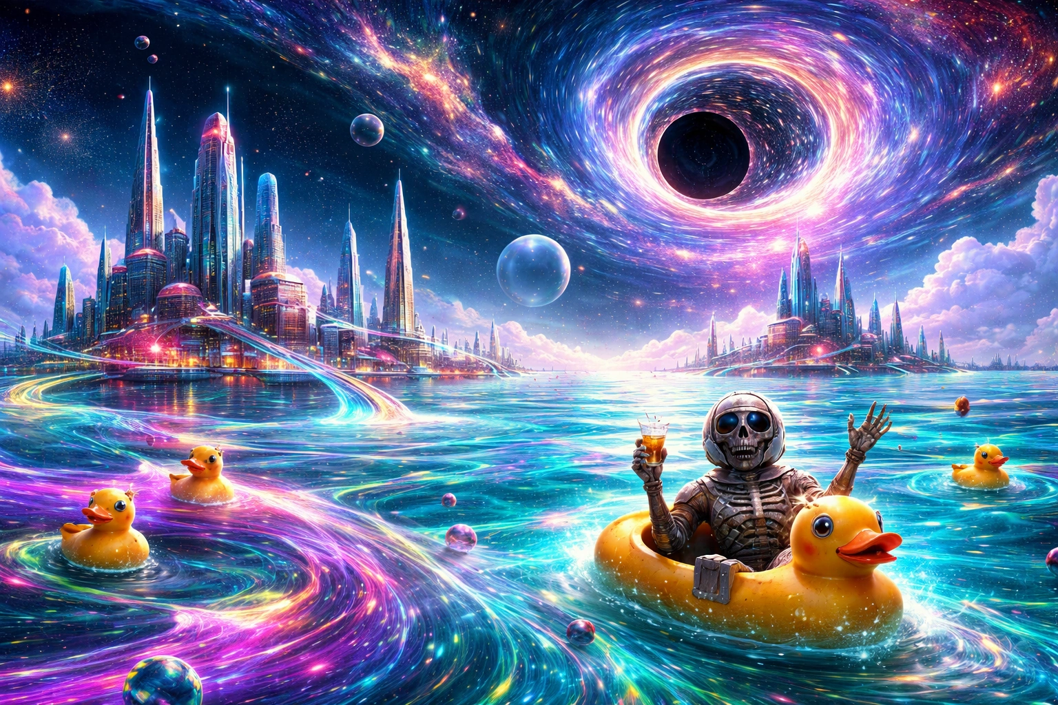 Міста у квантовому морі