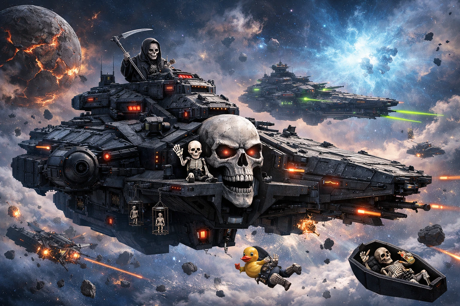 Лінійні крейсери темної матерії