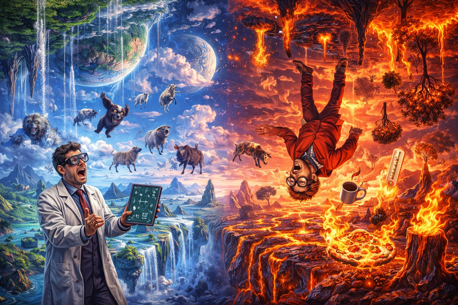 Планети зі зміненими законами фізики