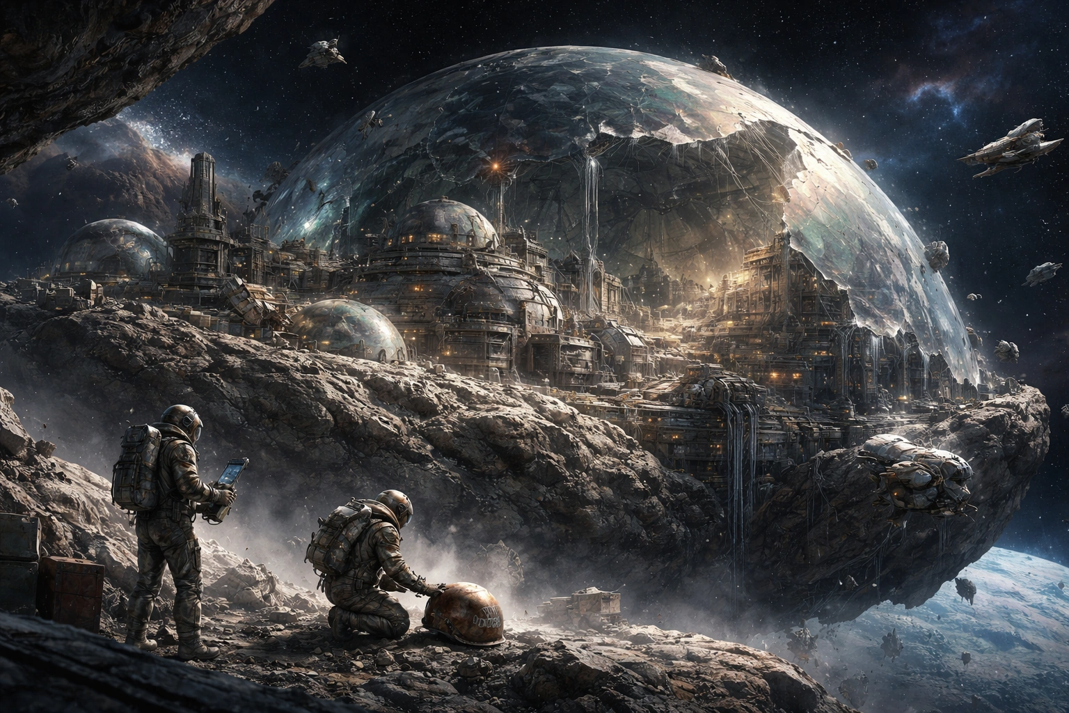 Зниклі міста на астероїдах