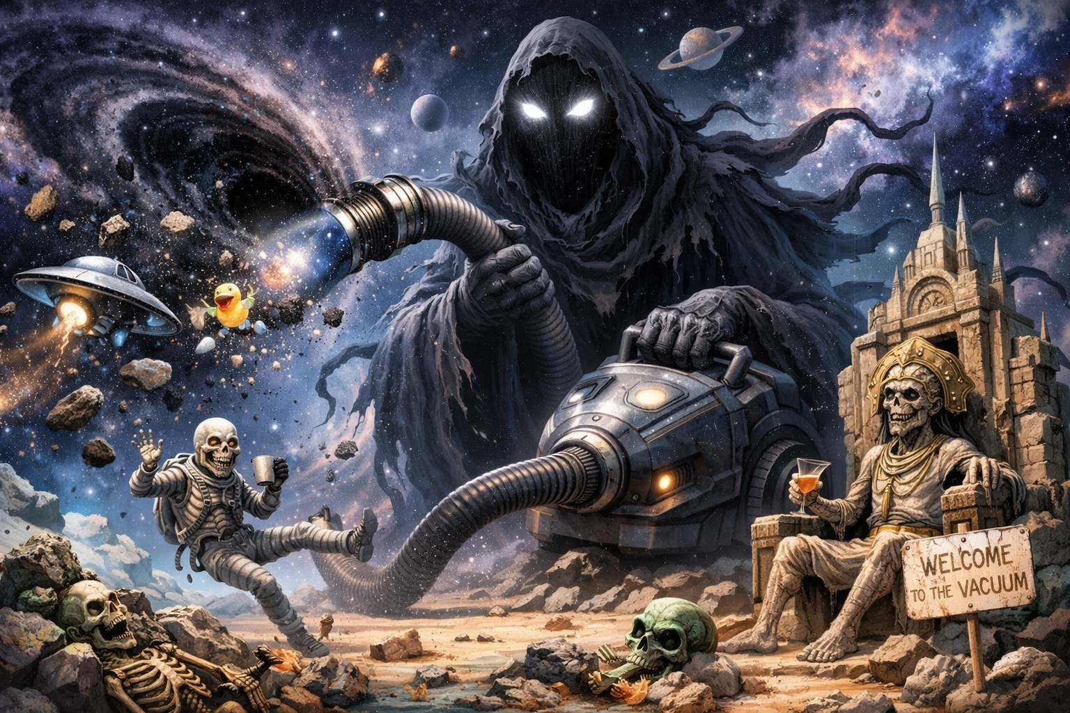 Таємниця чорного бога вакууму