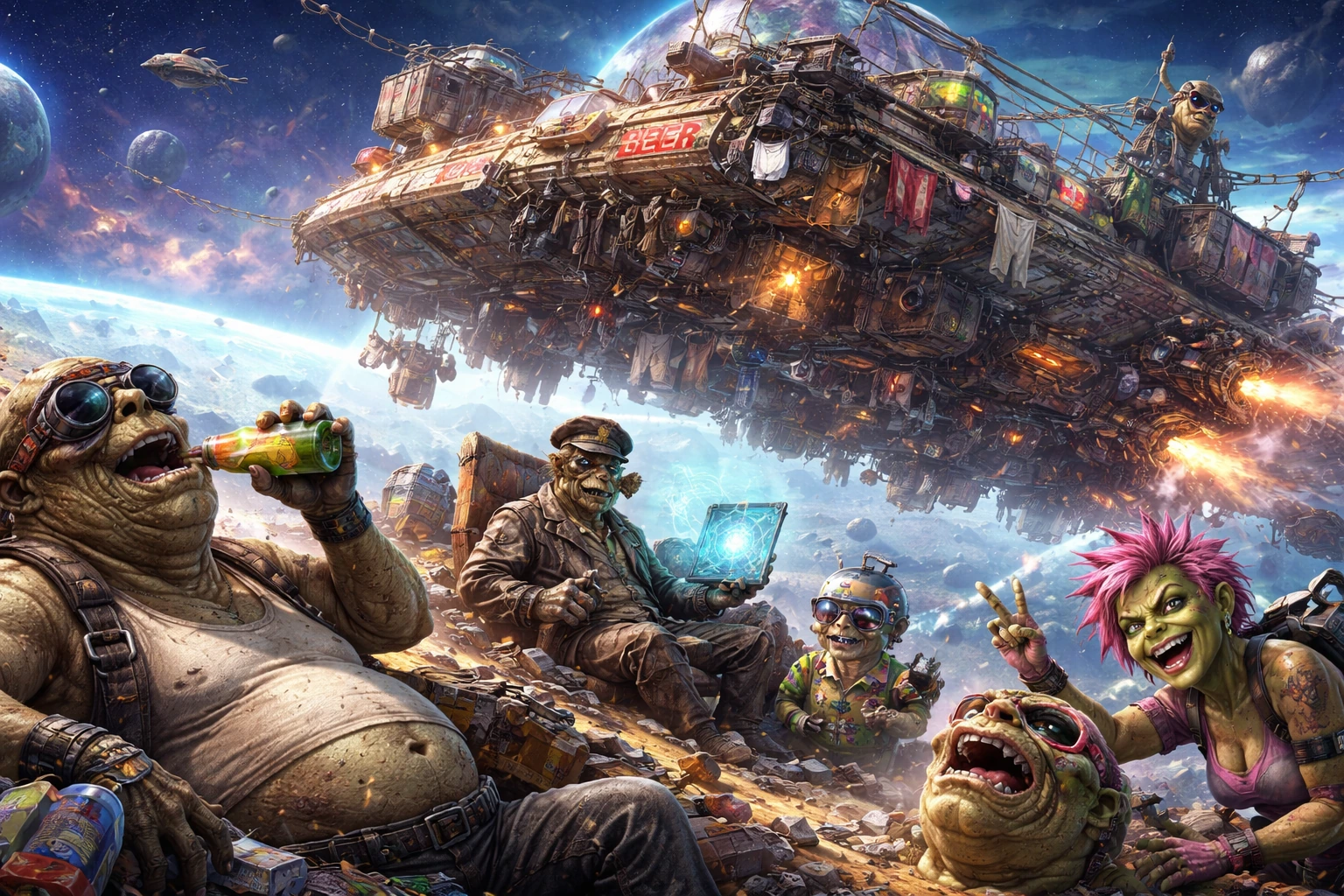 Галактичні кочівники П’ятої дуги