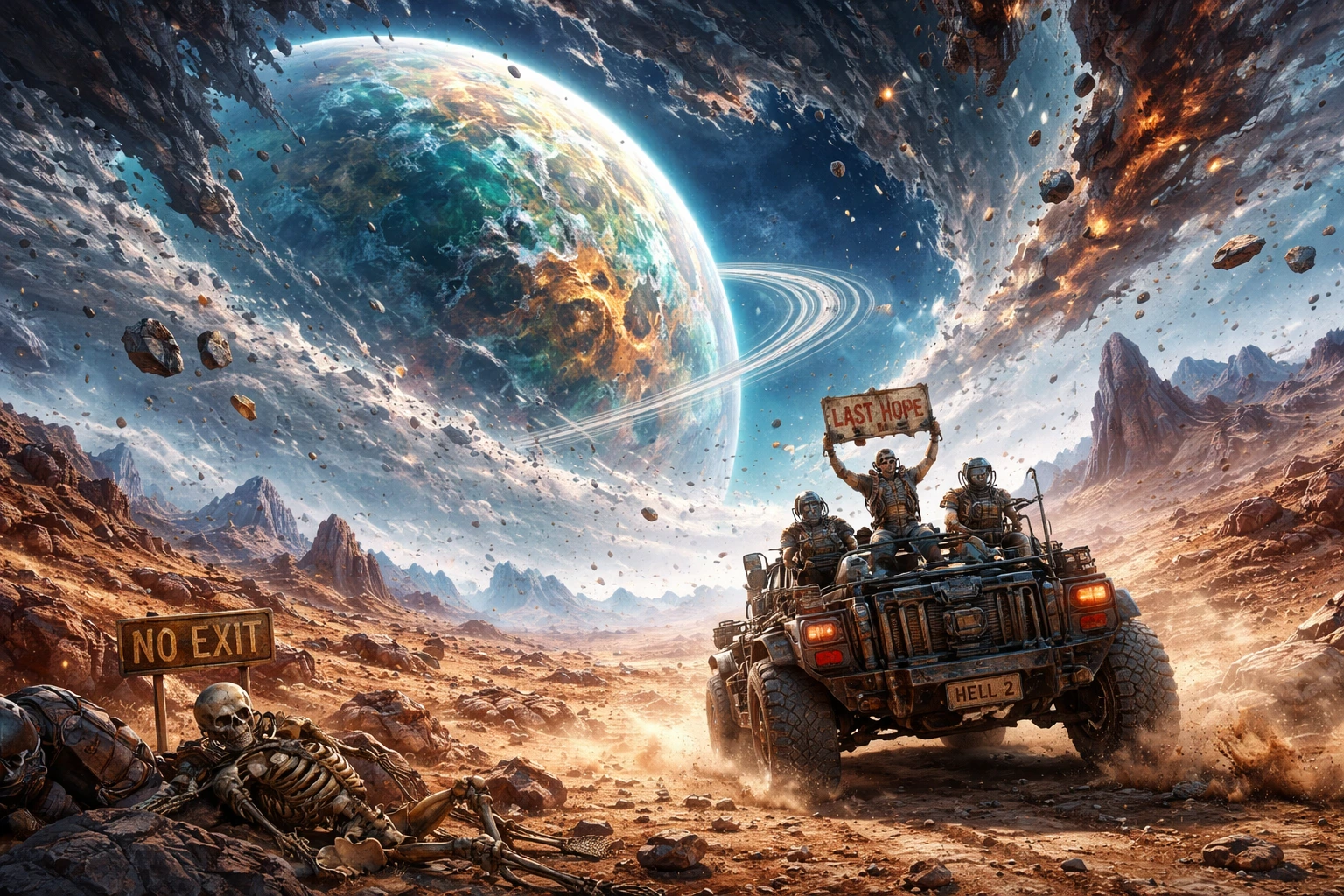 Дорога до планети без неба