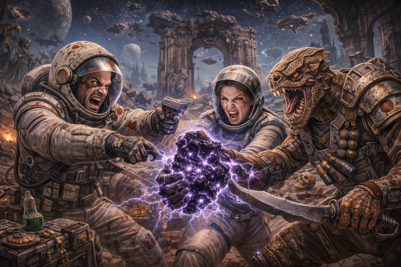 Суперечка за артефакт із темної матерії