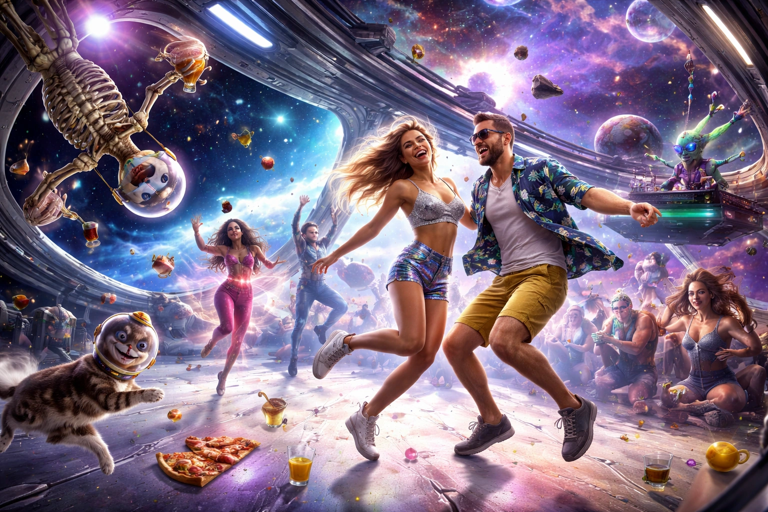 Танці в середовищі без тяжіння