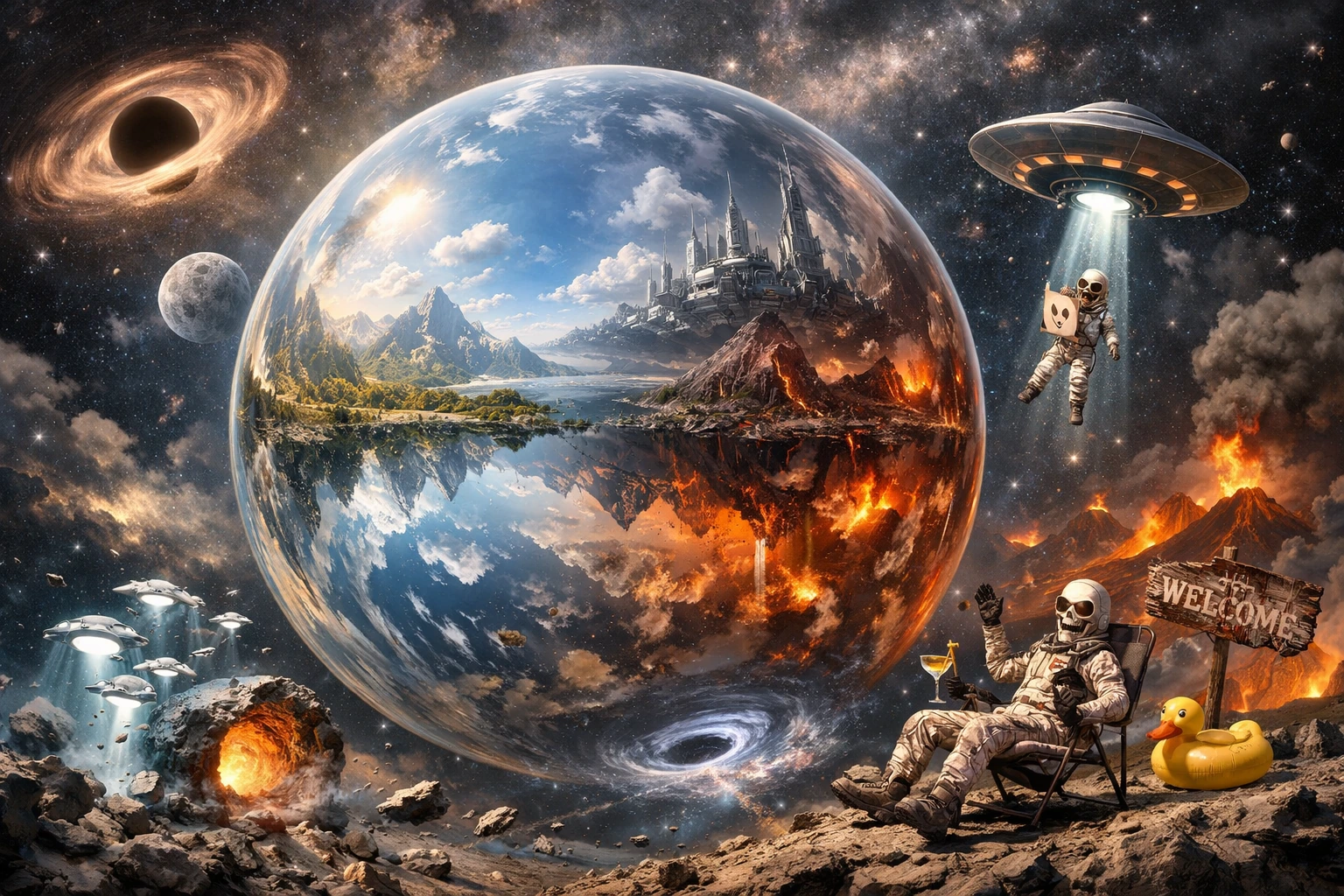 Планета, що віддзеркалює чужі світи