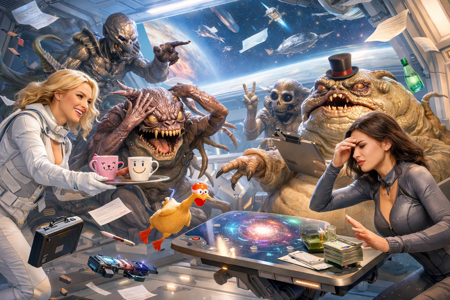 Розв’язання конфліктів у стані невагомості