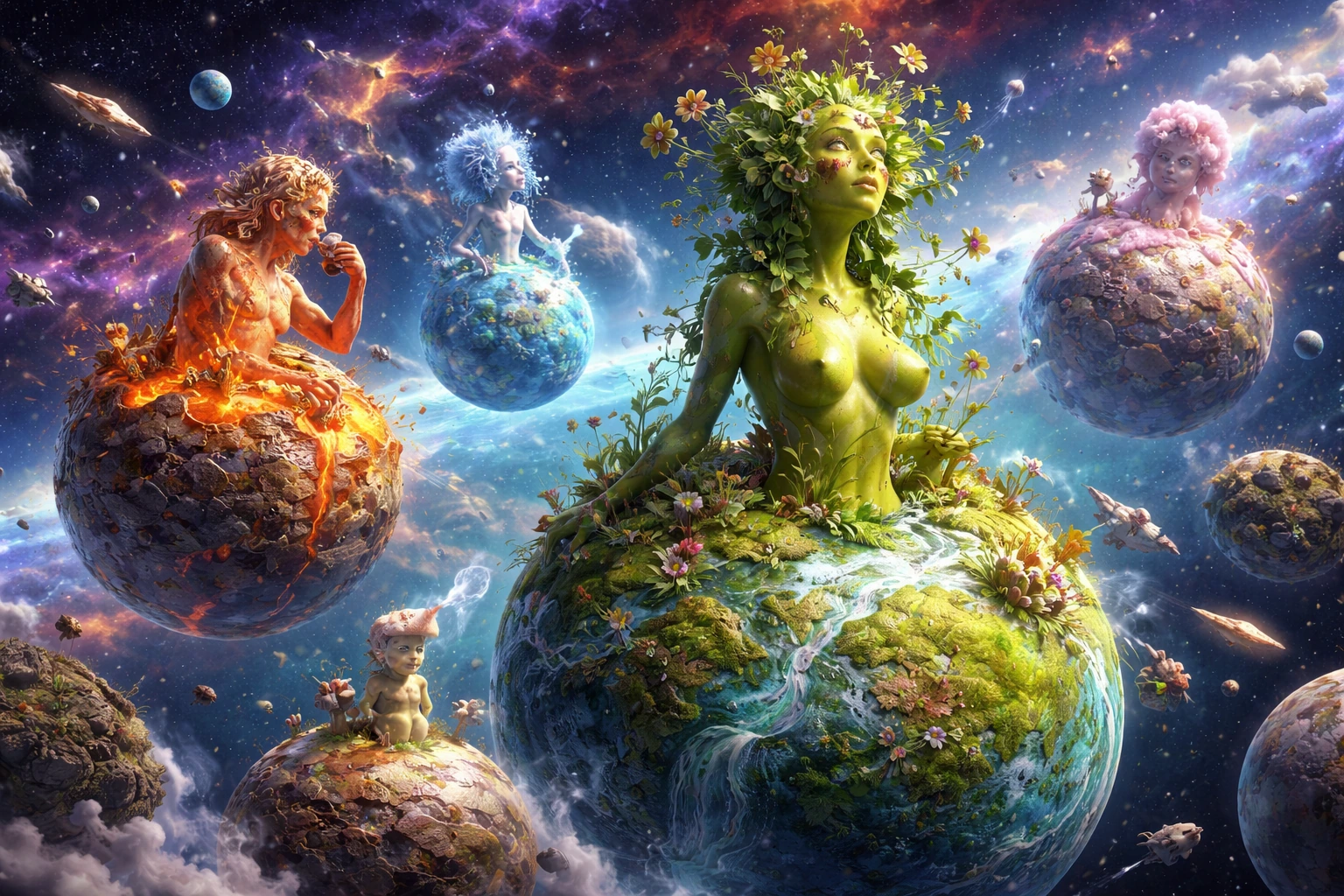 Істоти, що ростуть на планетах