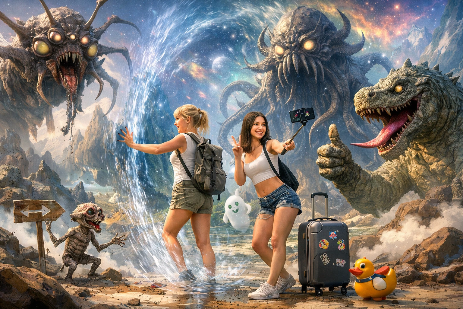 Ворота у просторі, яких не видно