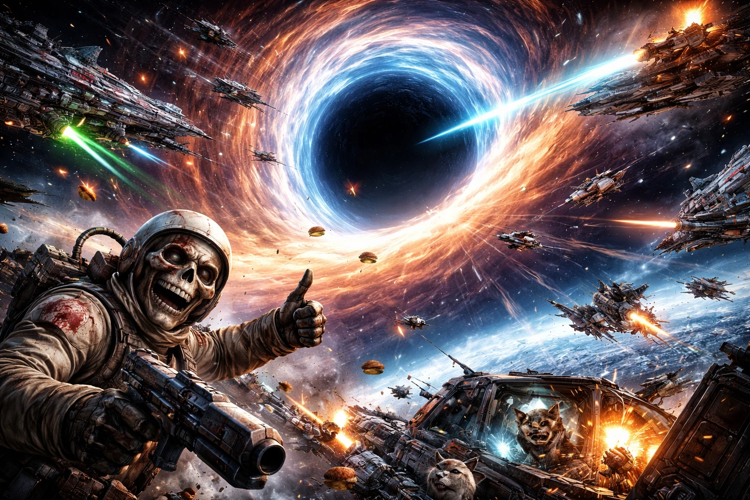 Битва на межі чорної діри