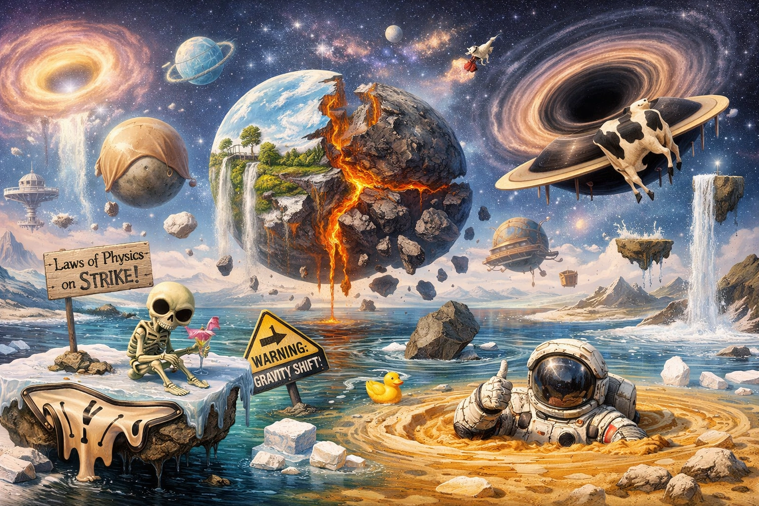 Планети зі змінною фізикою