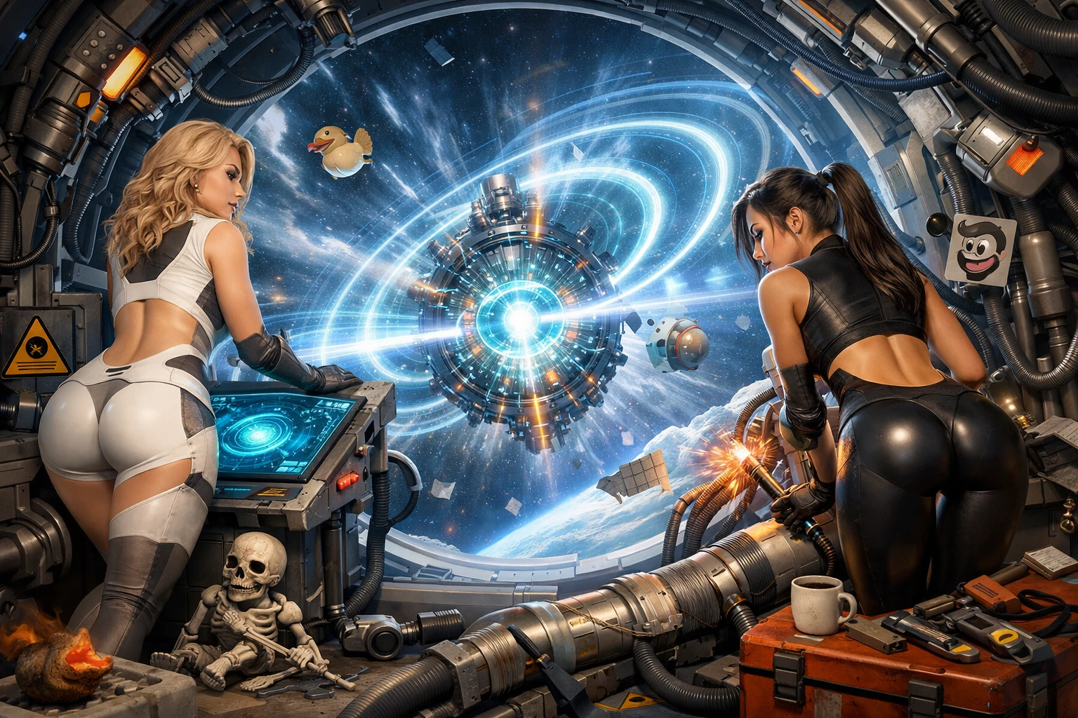 Гравітаційні контури варп-двигунів