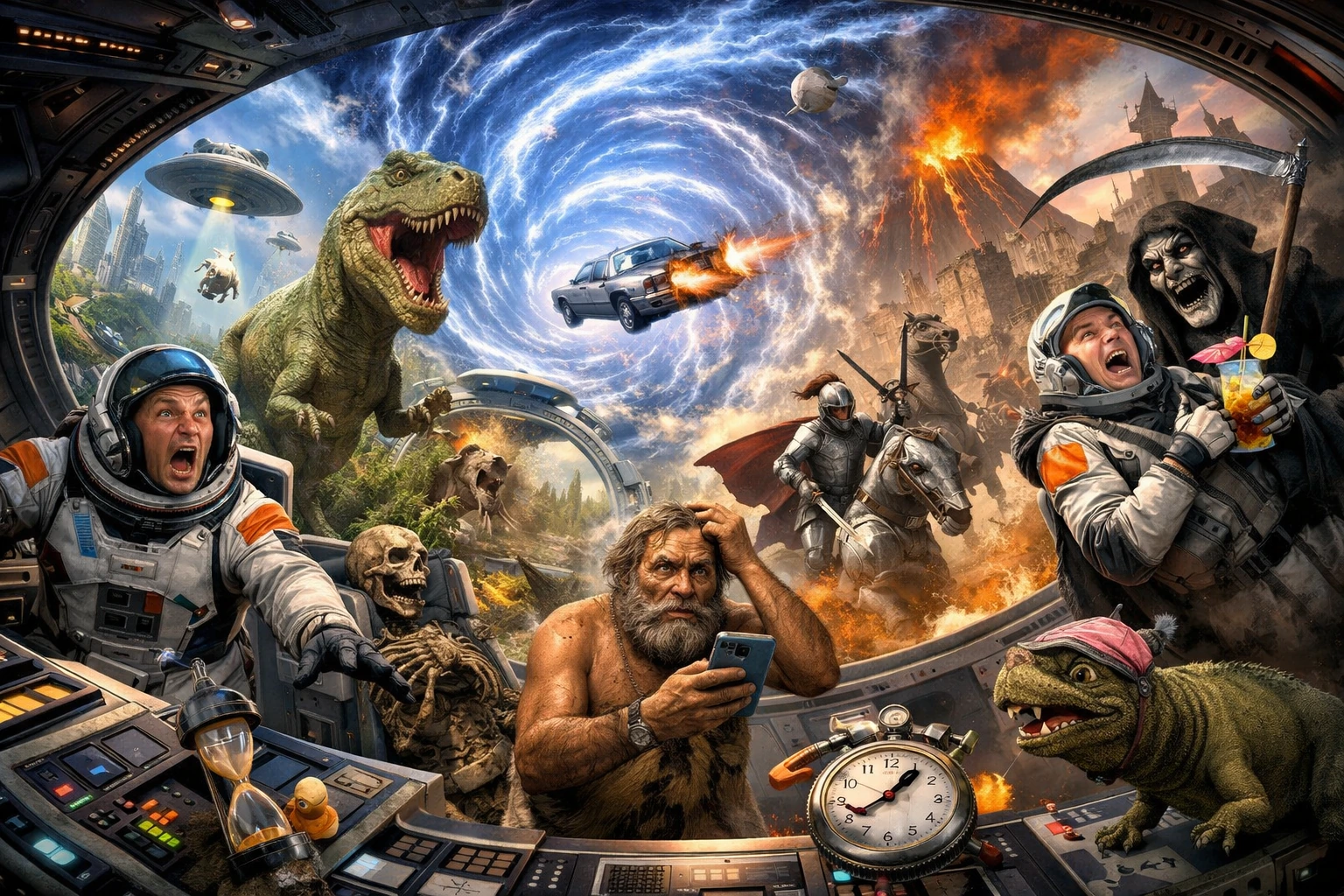 Дикі часові скачки екіпажу «Оріона»