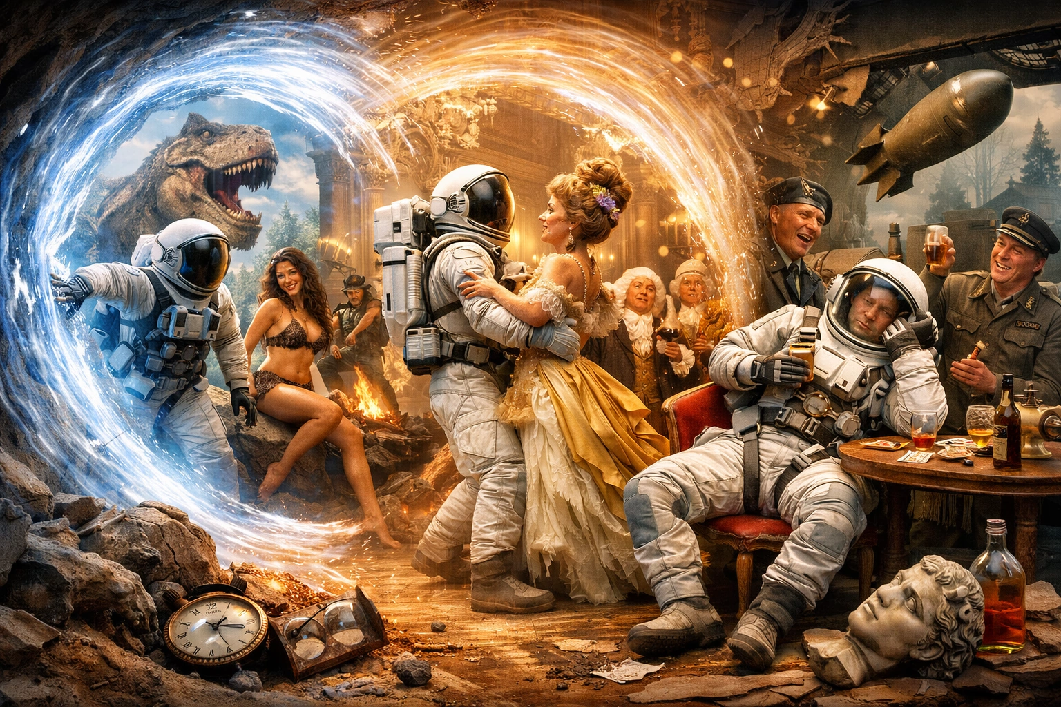 Експедиції у замкнуті епохи