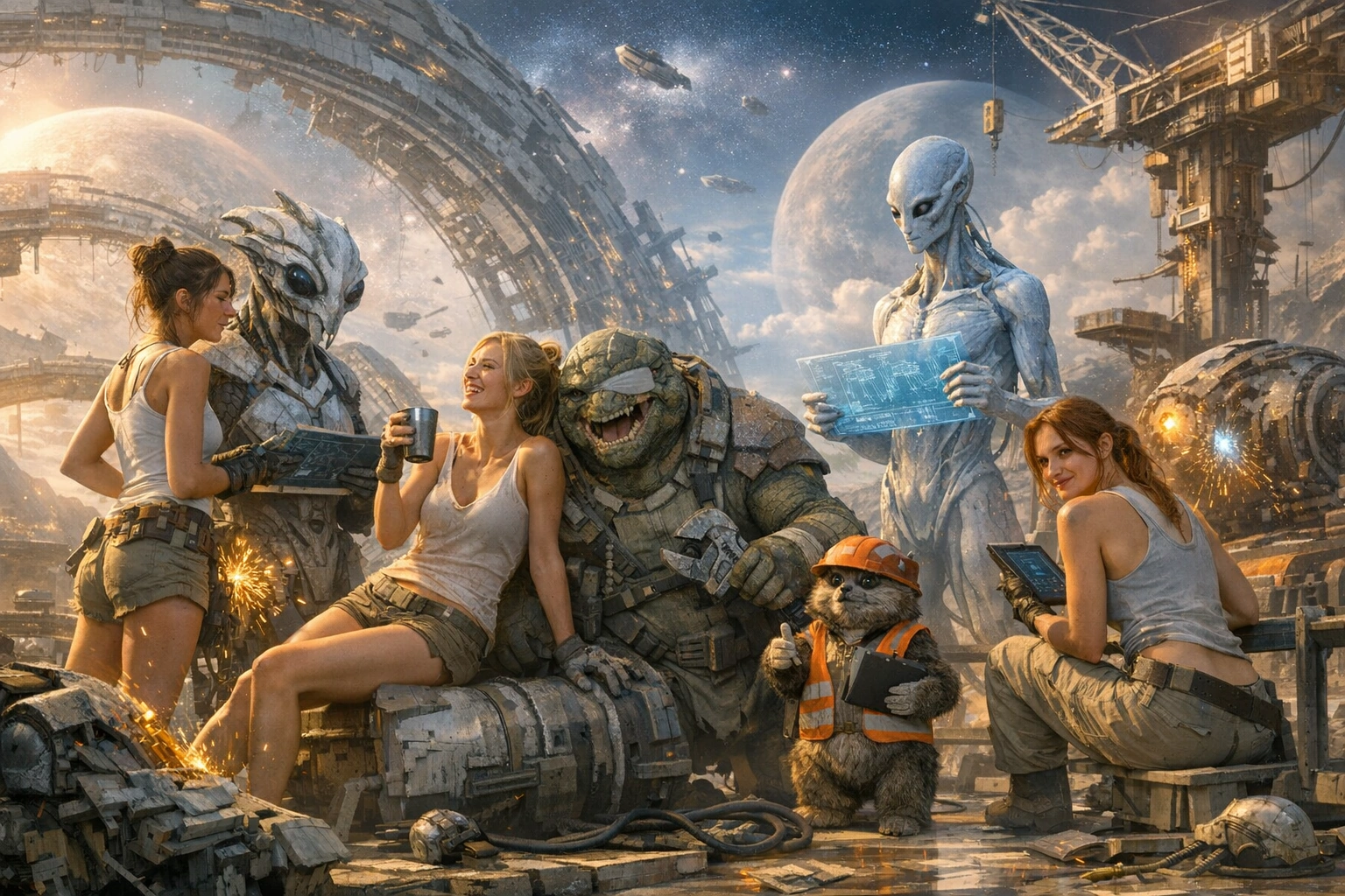 Відбудова мегаструктур