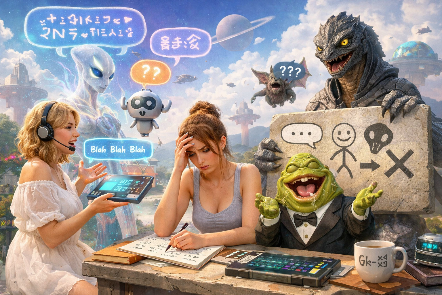 Мова позачасових істот