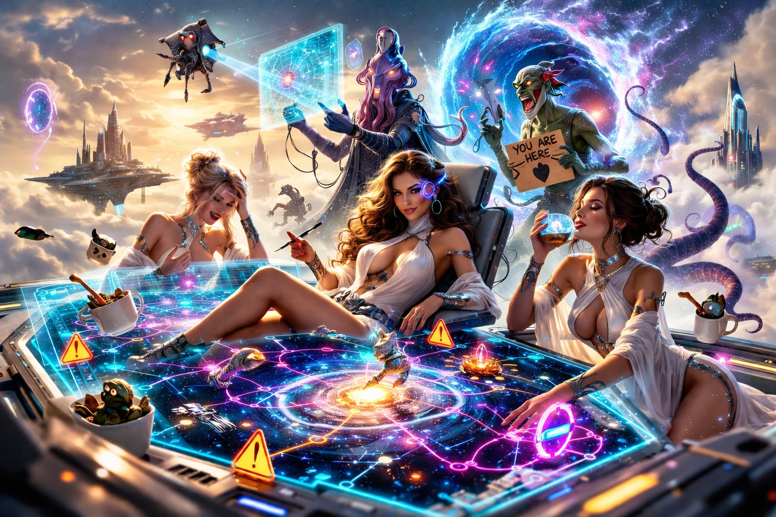 Навігатори міжвимірних маршрутів