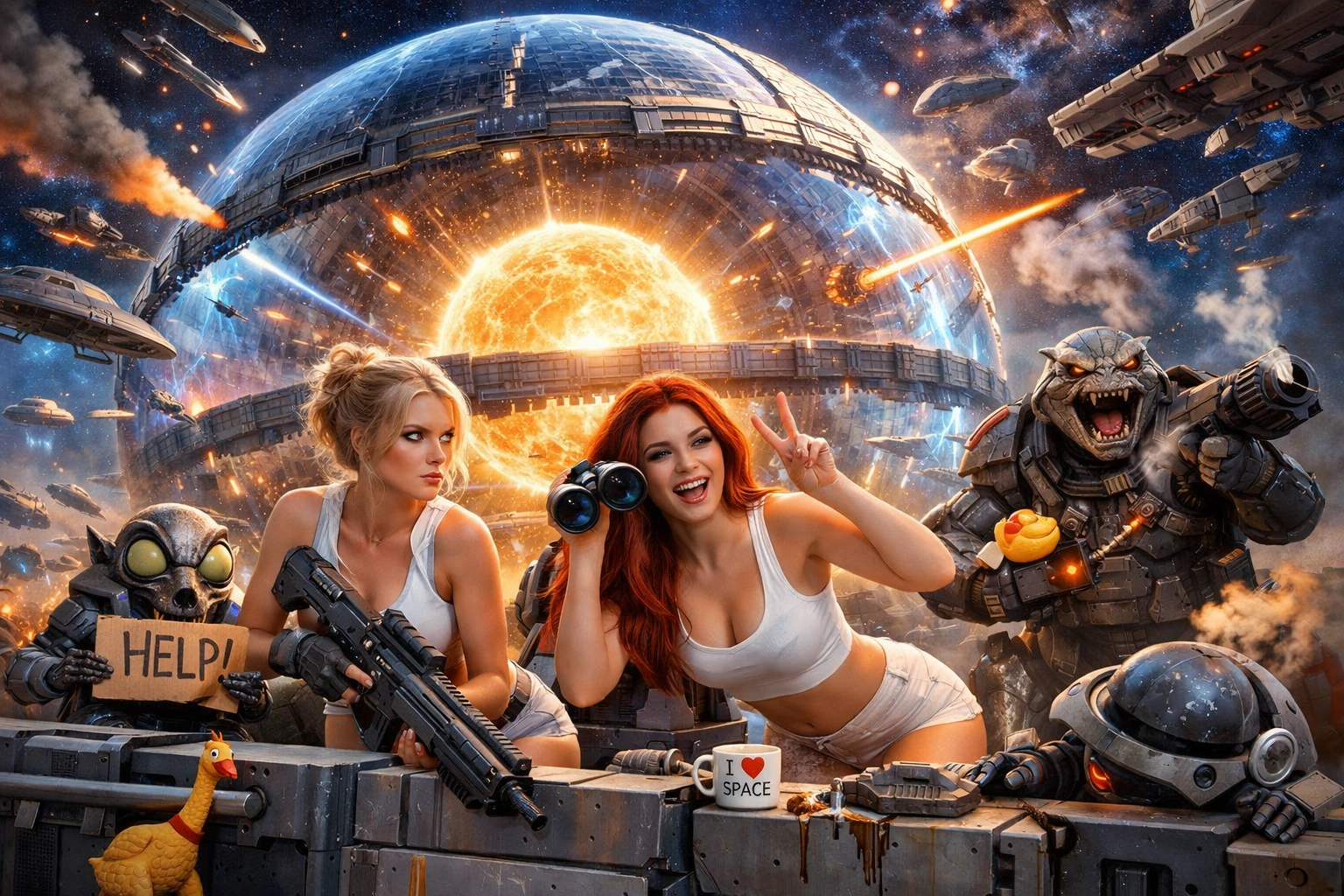 Оборона сфер Дайсона