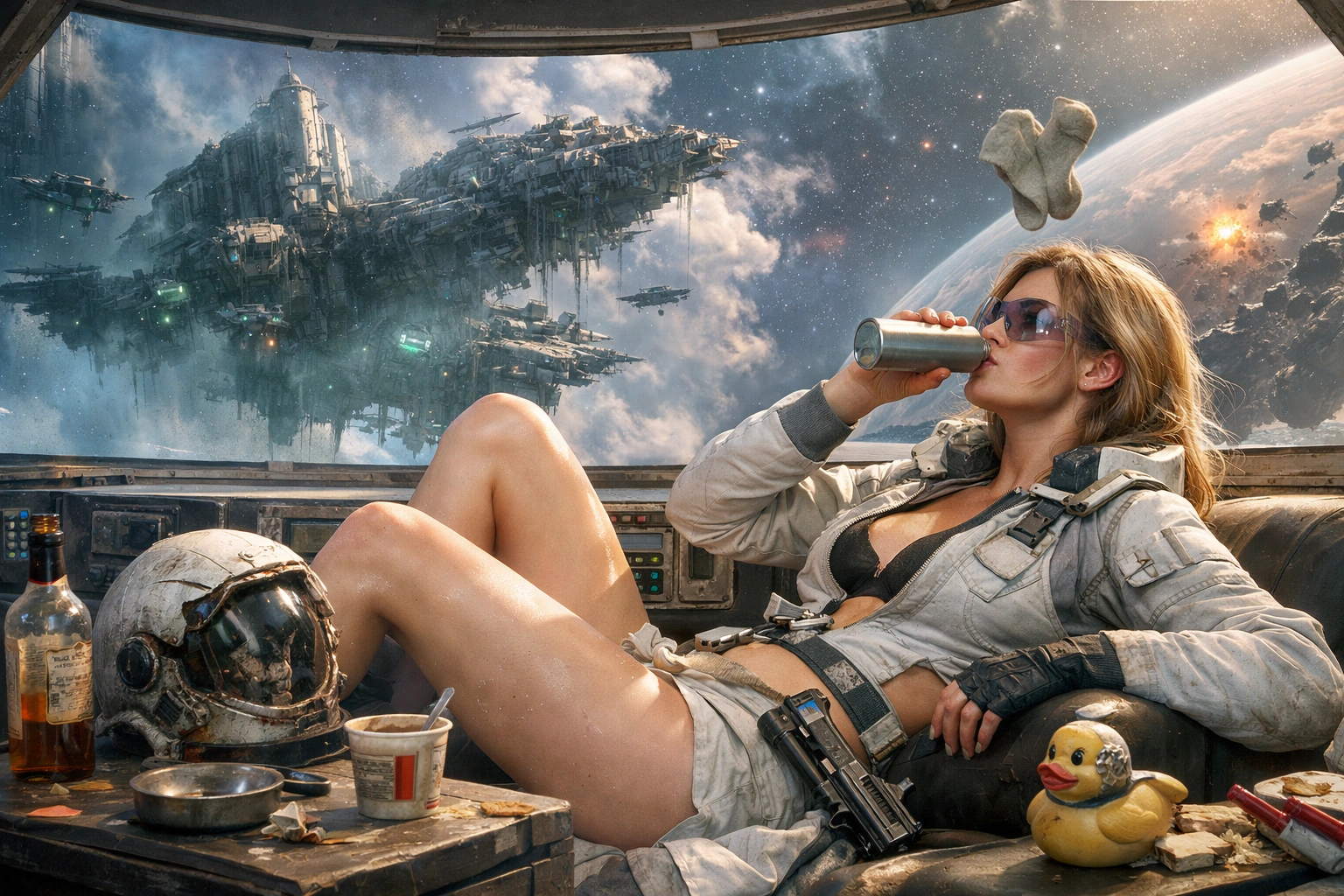 Ескадра примарних зорельотів ми повернулися, щоб усе добити - пролог