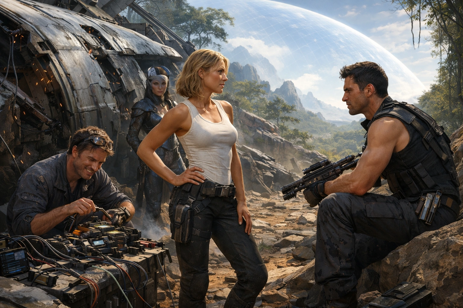 Під куполом хижої планети - частина ІІ