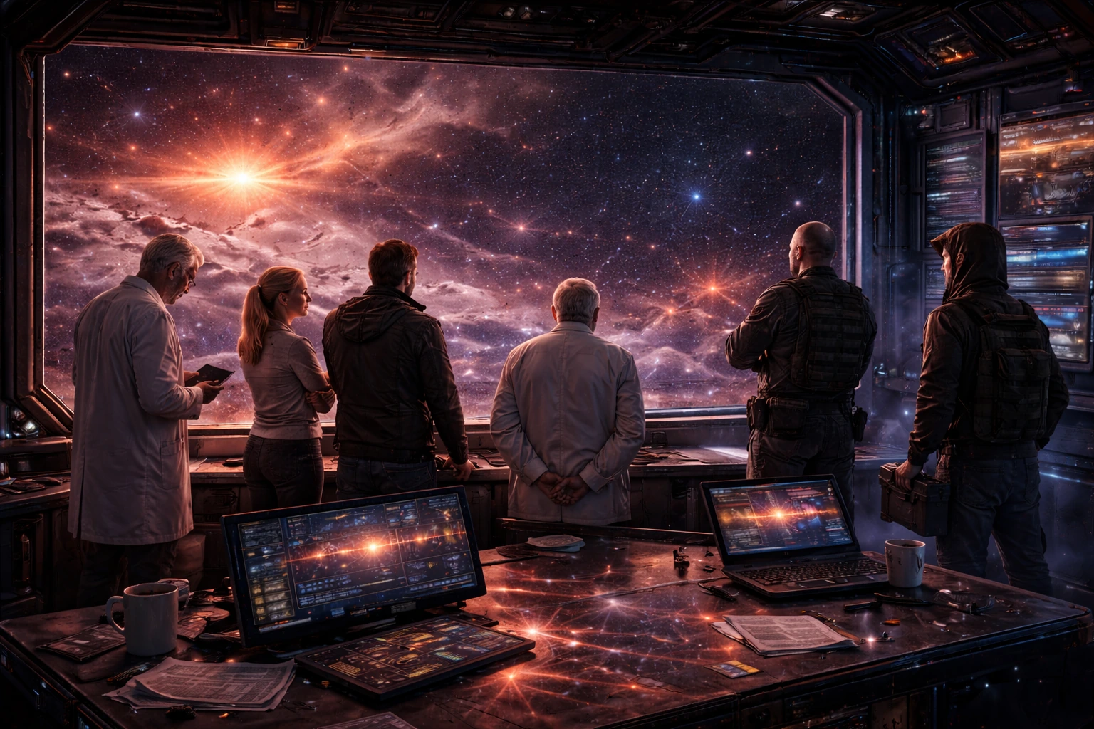 Ті, що розмовляють мовою наднових - епілог