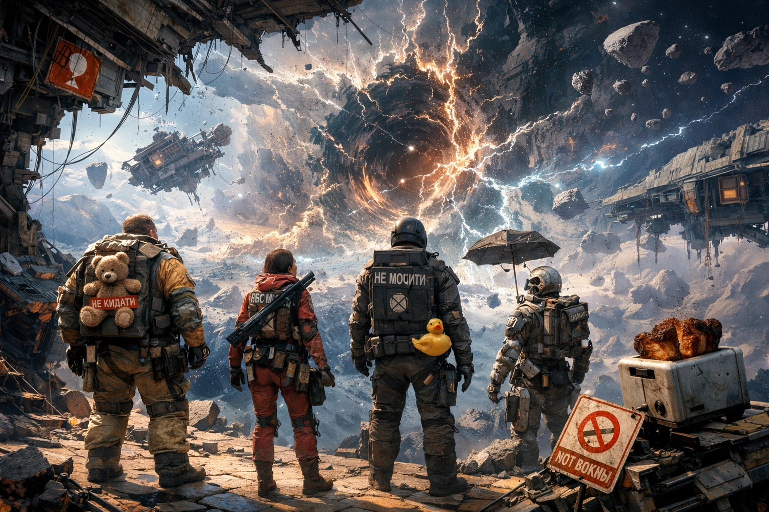 Ті, хто навчився жити в руїнах Всесвіту - пролог