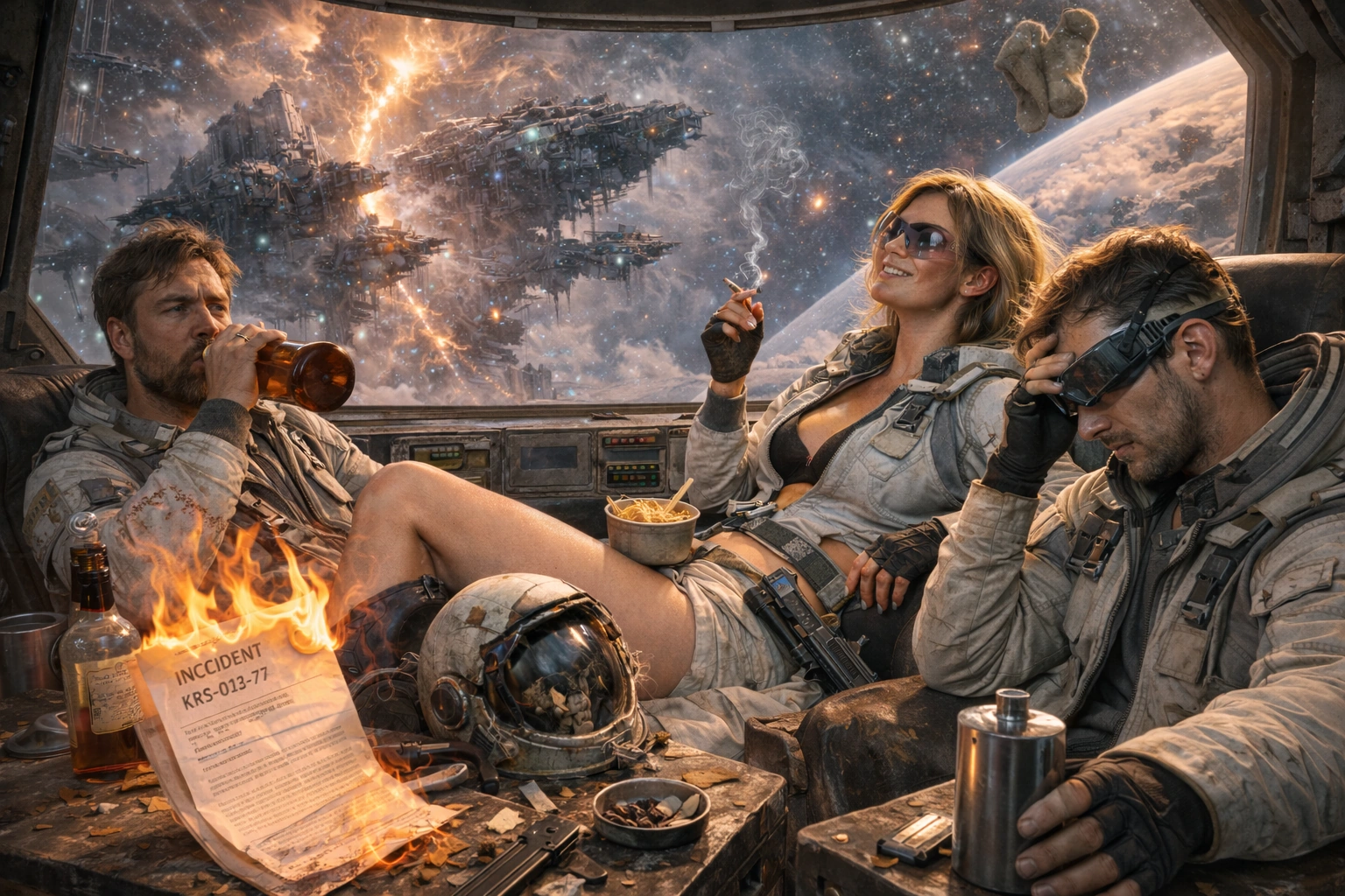 Ескадра примарних зорельотів ми повернулися, щоб усе добити - частина І