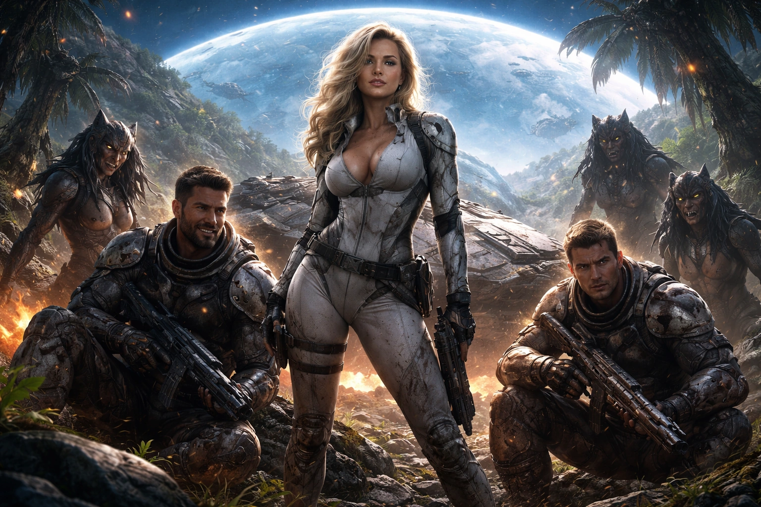 Під куполом хижої планети - пролог