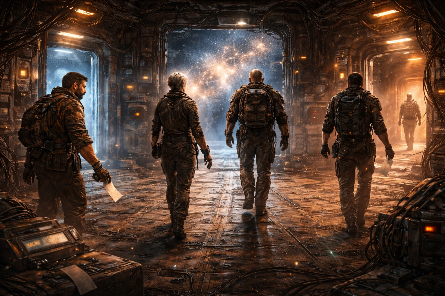 Зварені із зіркового пилу й забуття - епілог