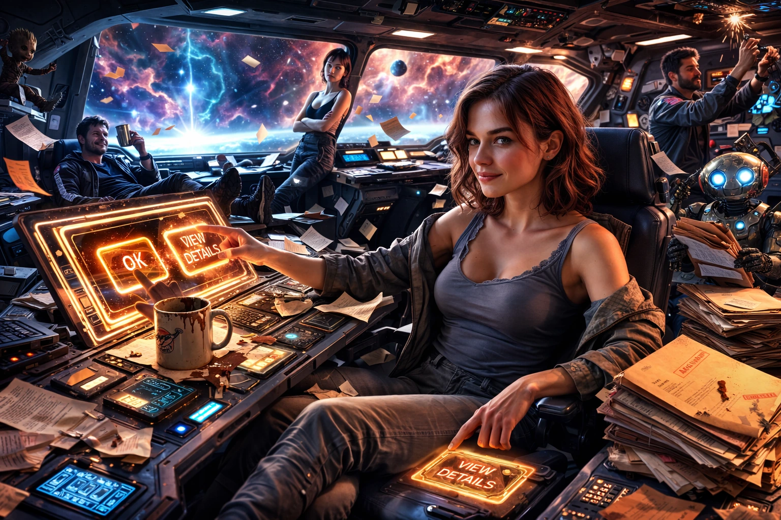 Ті, що рятують Всесвіт за інструкцією, якої ніхто не читав - епілог