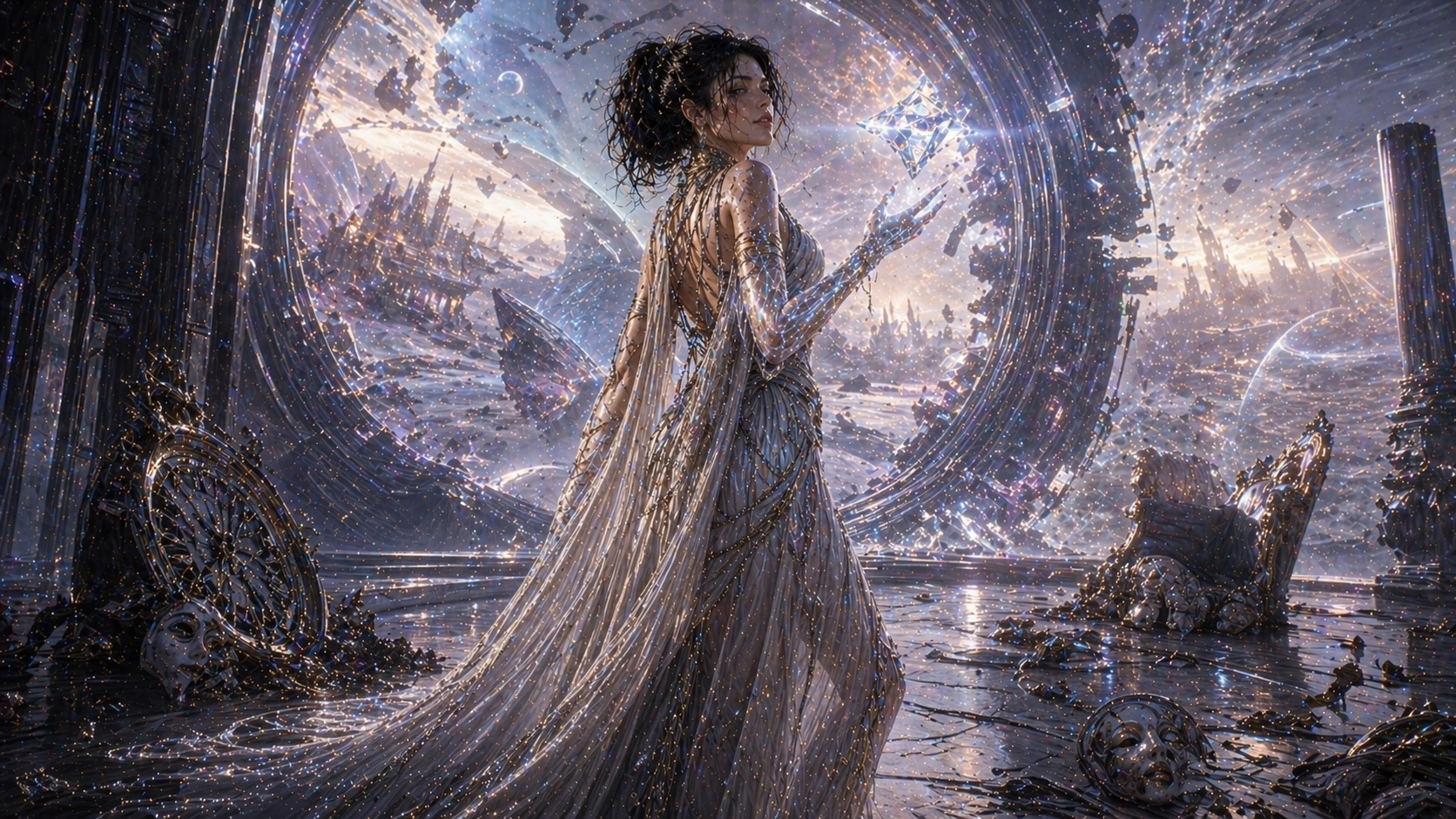 Мисливиця на уламках часу - епілог