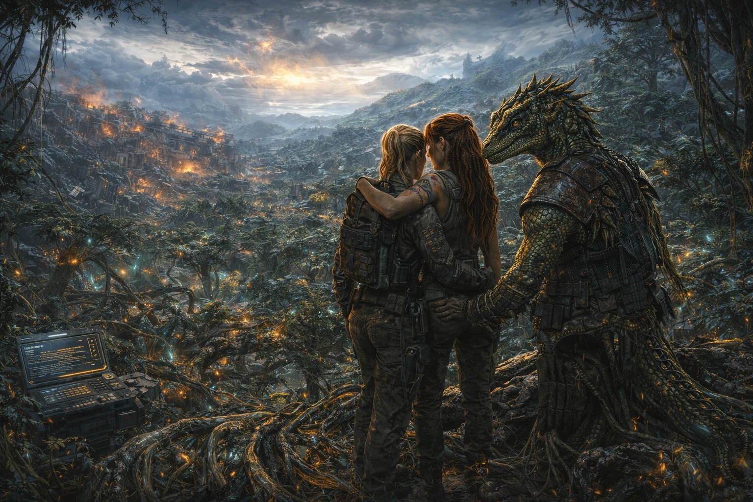 Планета, яка вкусила колонізаторів - епілог