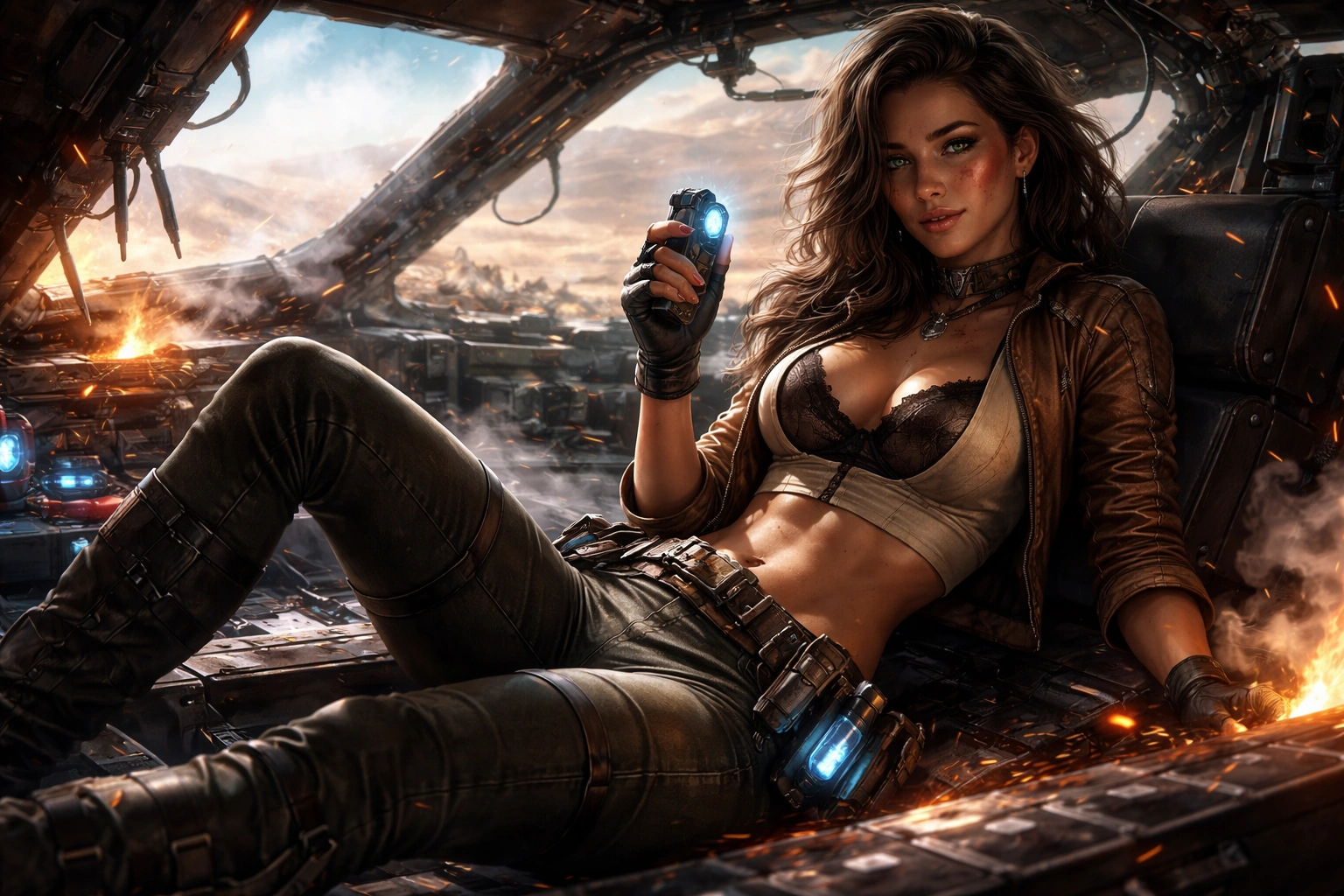 Мисливиця на уламках часу - пролог