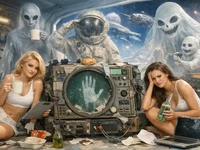 Привиди флотилій у космічному архіві: дівчини серед старої техніки