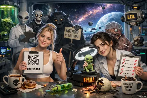 Дві дівчини виконують нічний контроль якості коду