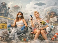 Туманна карантинна зона на чужій планеті